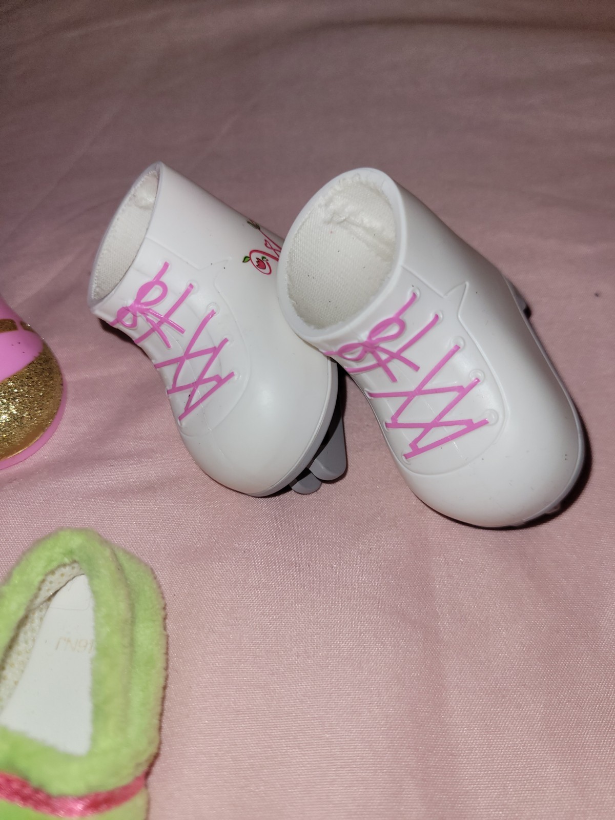 American Girl Doll Wellie Wishers Boots Lot - photo 4