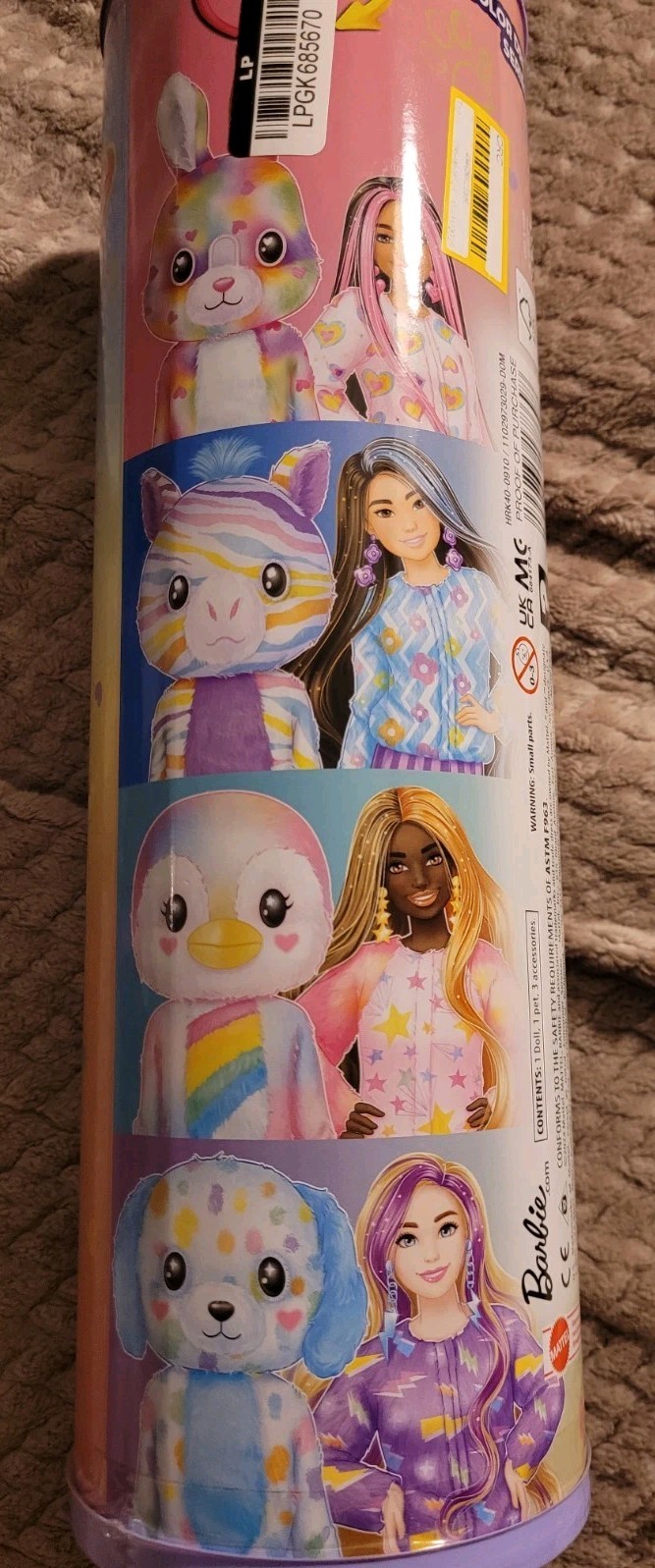 New Barbie Cutie Reveal Color Dream Series Doll - photo 3