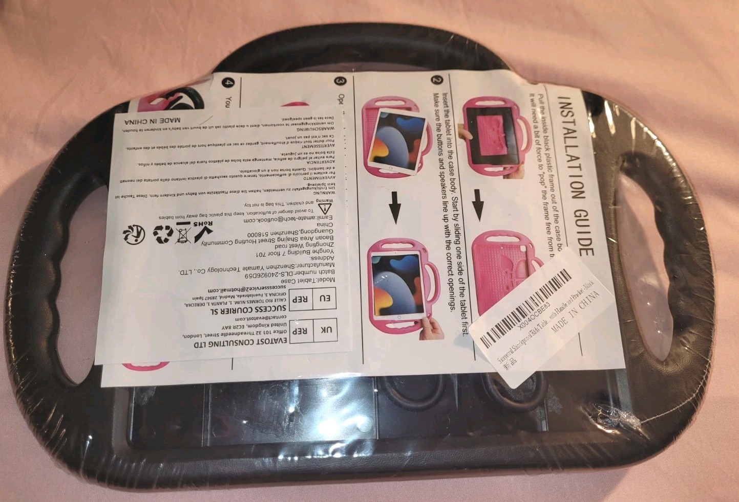iPad 9.7" Case fits Gen 5/6 (2017/2018) /Air 1/2 Kids Shockproof
