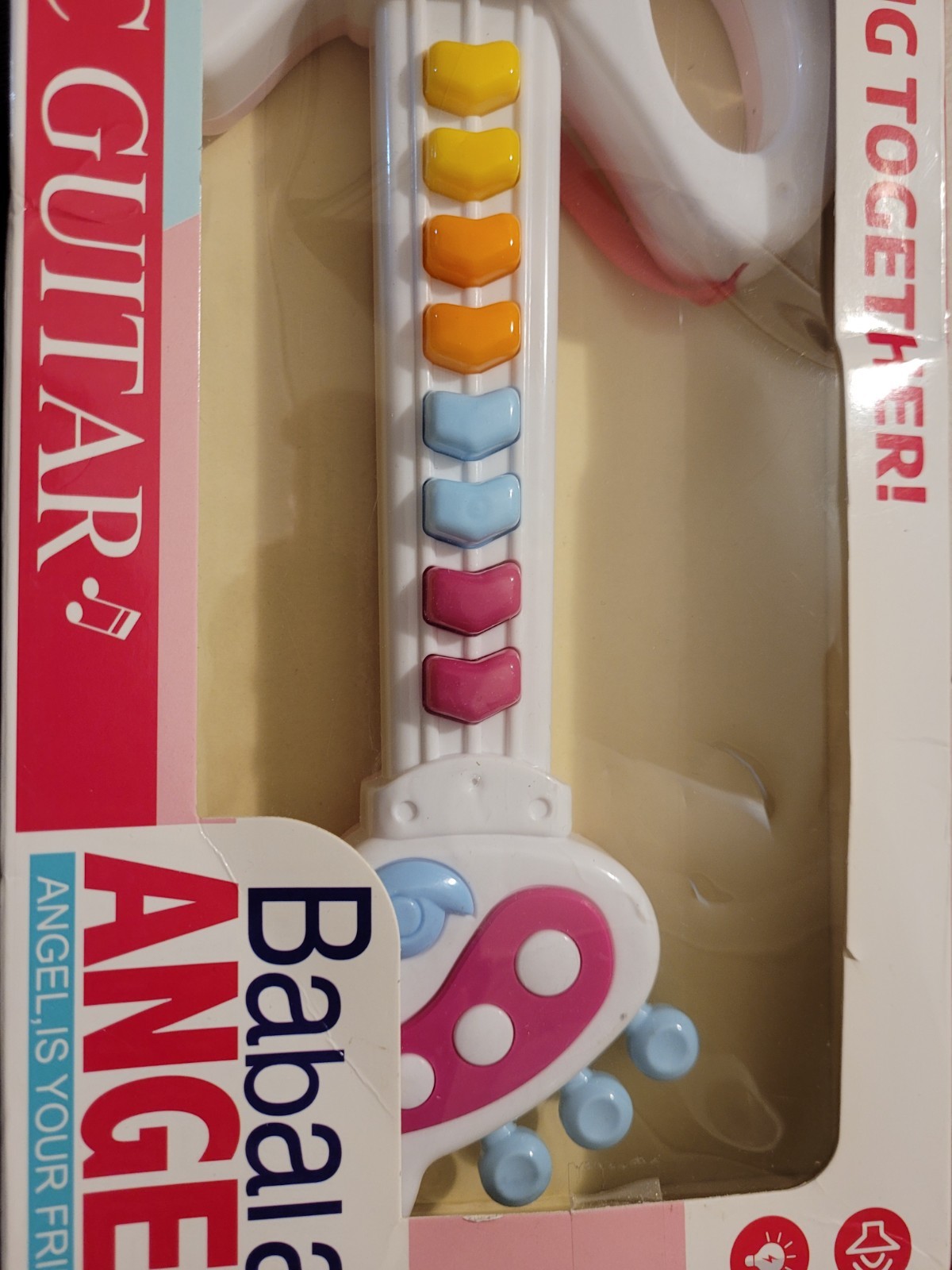 Babala Angel Music Guitar with Lights & Music NEW! - photo 4