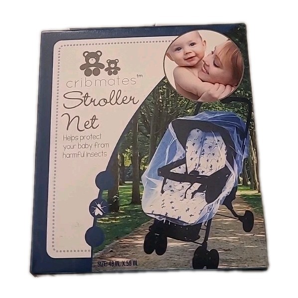 Cribmates Baby Stroller Mosquito Net Cover (48x58") - NEW - photo 4