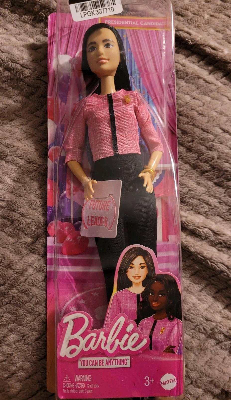 Barbie Presidential Candidate Doll with Black Hair NEW!
