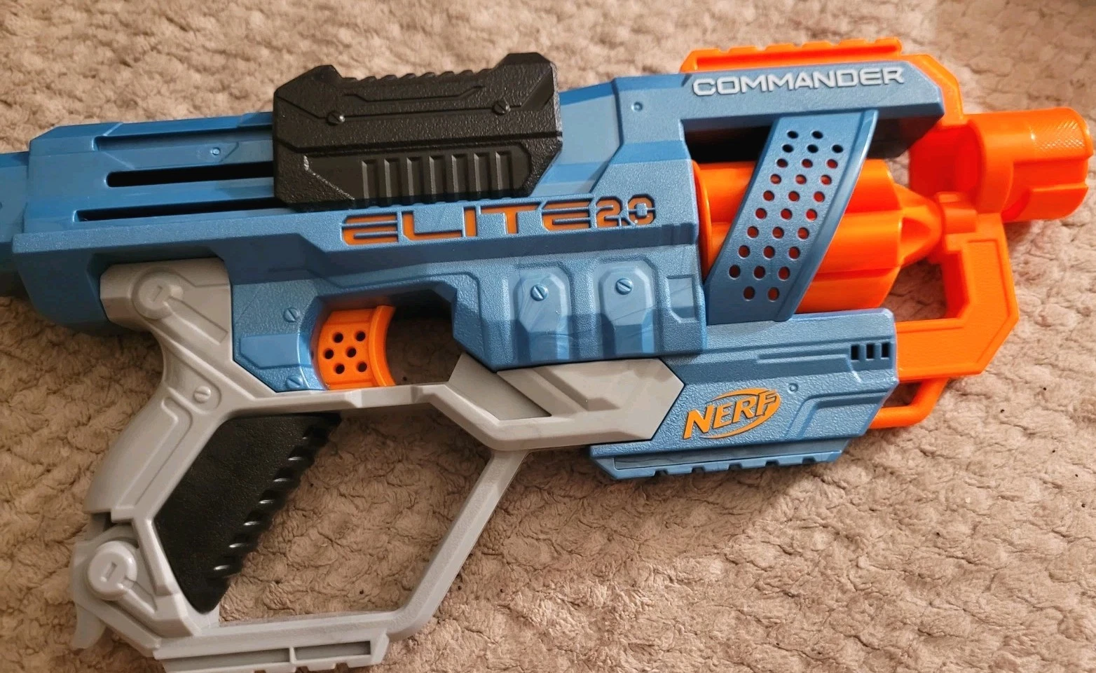 NERF Elite 2.0 Commander RD-6 Blaster (No Darts)