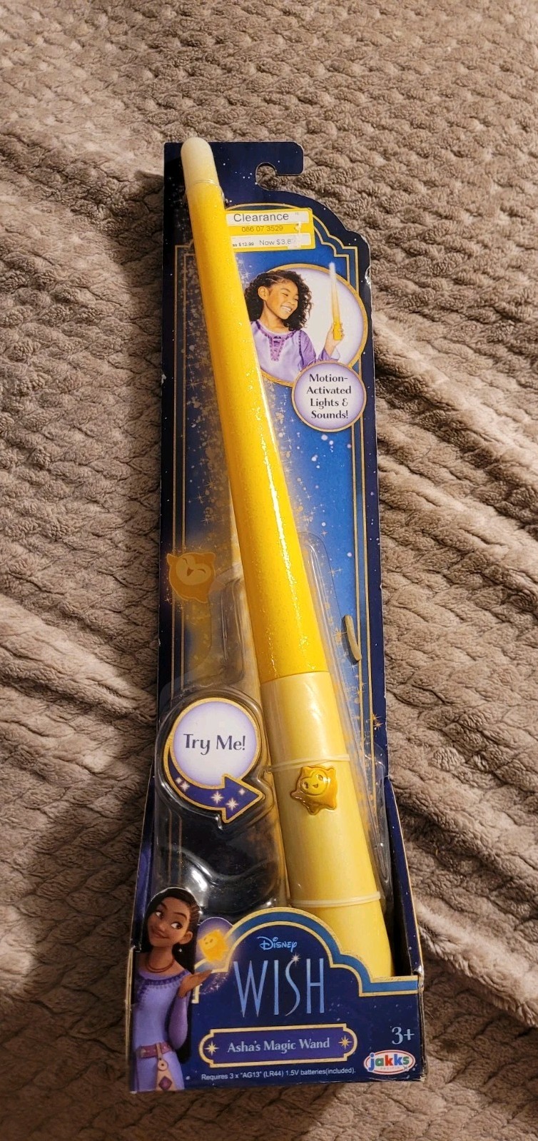 Disney Wish Asha’s Magic Wand w. Lights & Sounds