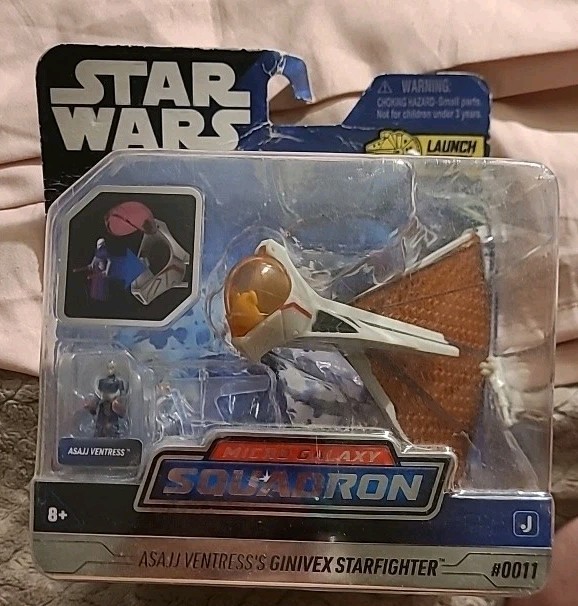 STAR WARS MICRO GALAXY SQUADRON GINIVEX STARFIGHTER - NEW