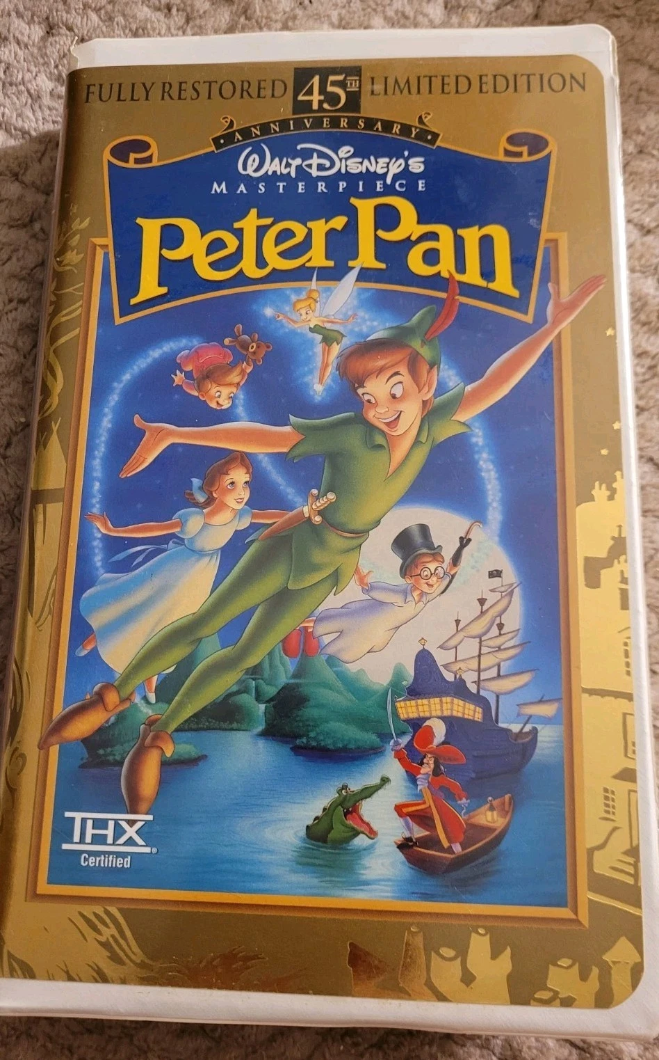 Peter Pan VHS (1998, 45th Anniversary Limited Edition)