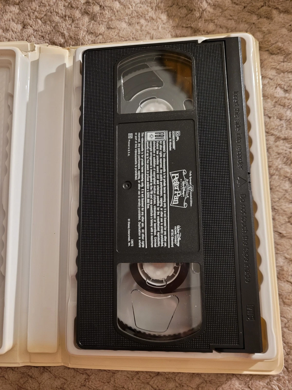 Peter Pan VHS (1998, 45th Anniversary Limited Edition) - photo 4
