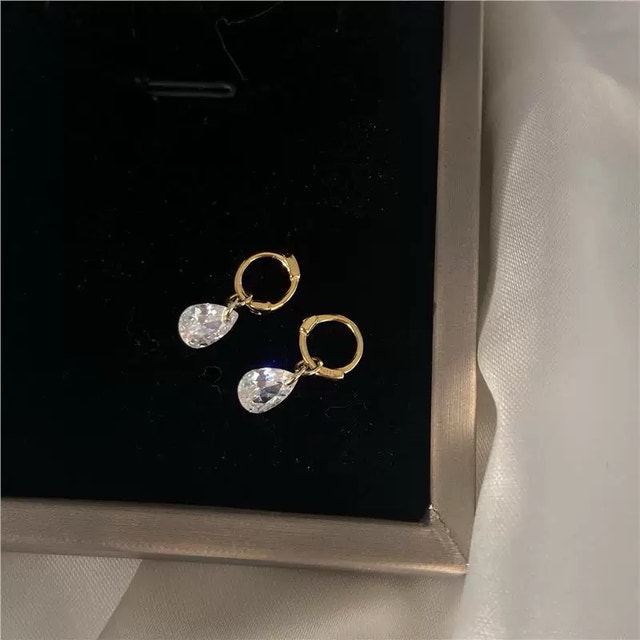 Gold Teardrop Pendants - Minimalist Charms for DIY Jewelry - photo 3