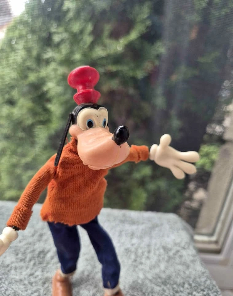 Vintage 1960s Bendable Marx Toys Goofy