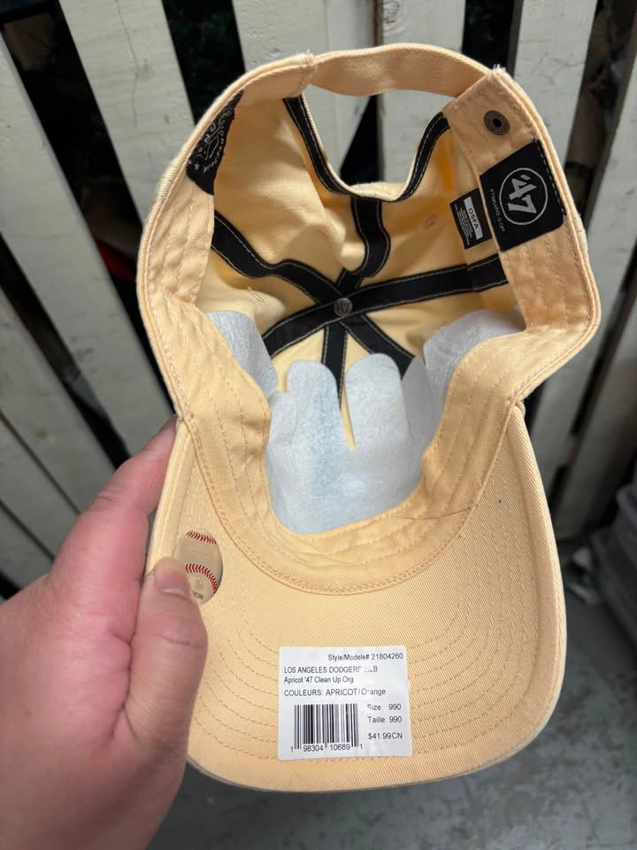 47 Brand Adjustable Clean Up Cap LA Dodgers (Apricot) - photo 2