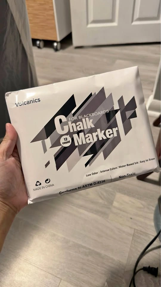 Volcanics Liquid Chalk Markers, Premium Wet Erase