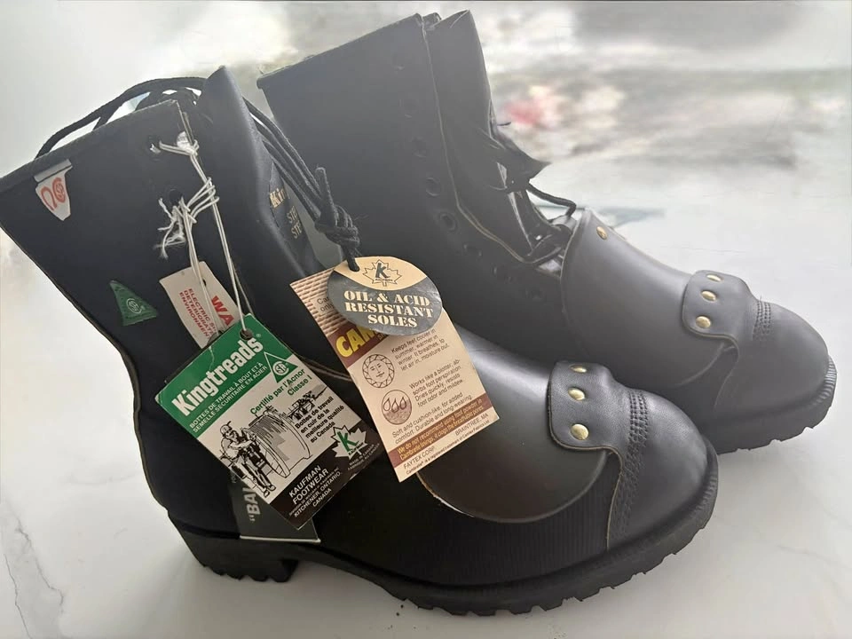 Brand New CSA Steel Toe Boots Size 10 – Work Ready