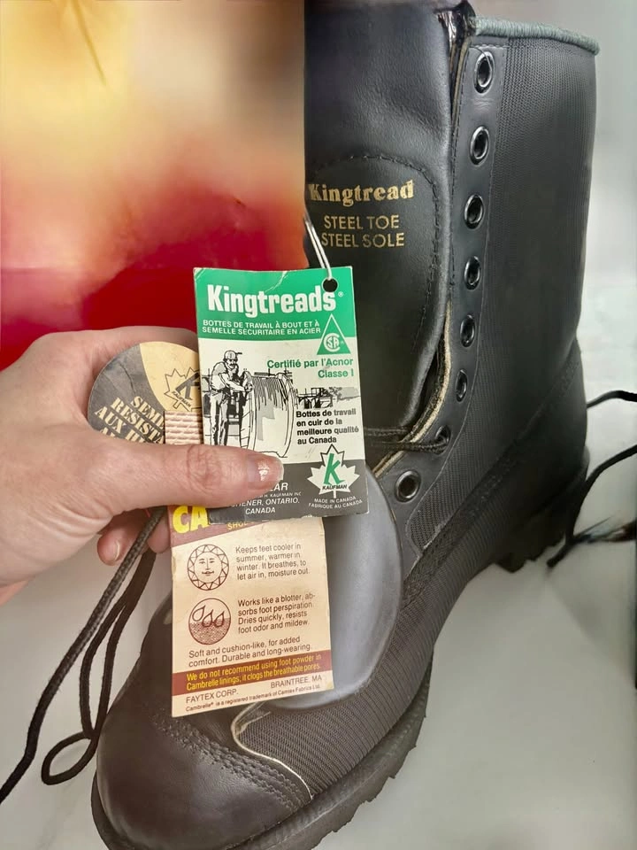 Brand New CSA Steel Toe Boots Size 10 – Work Ready - photo 3