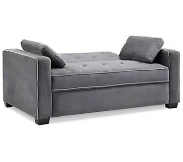 Grey Sleeper Sofa - Full Sized Bed - photo 4