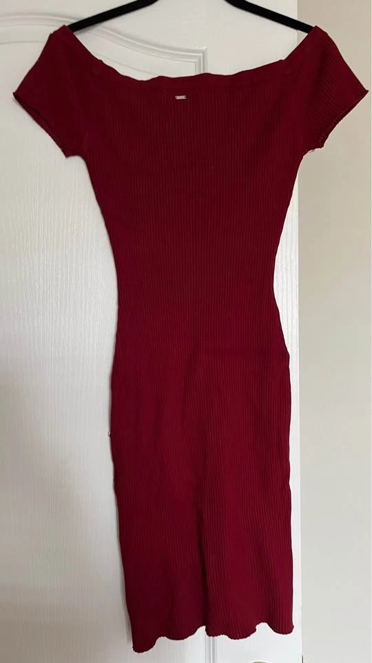 Guess Women’s Red Knit Dress Medium - photo 2