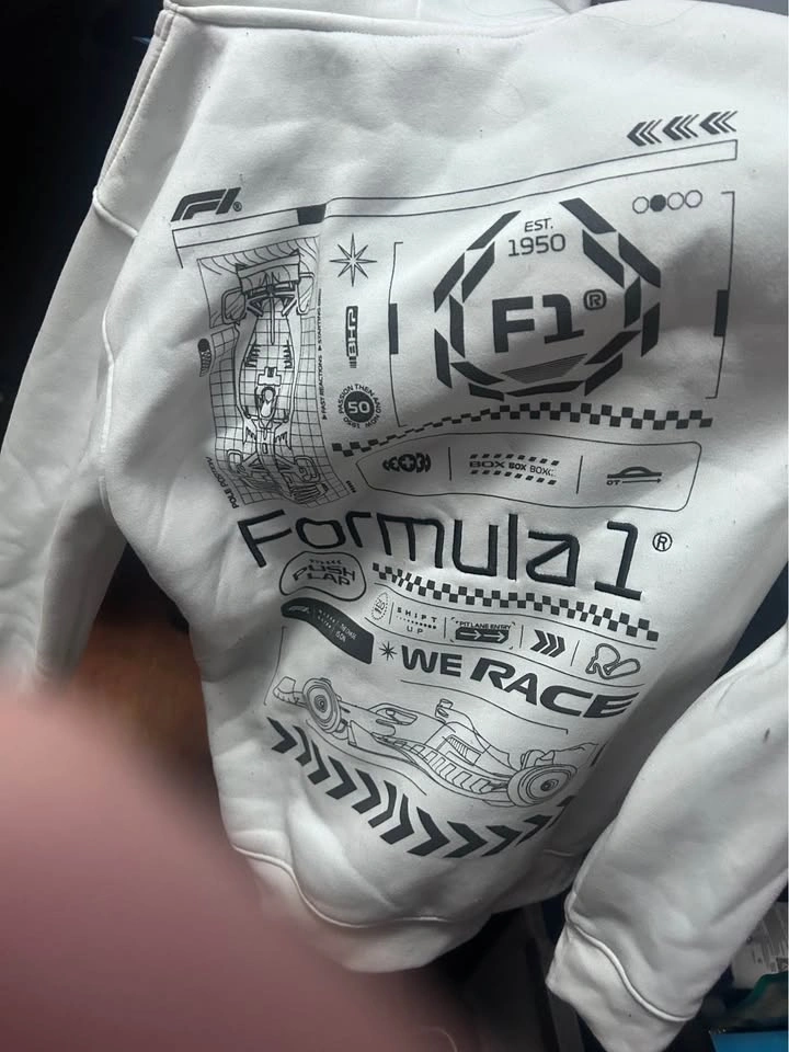 White F1 sweater - photo 2