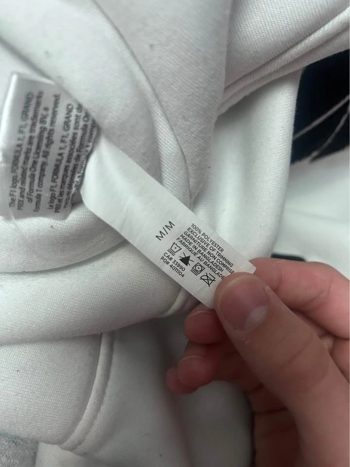 White F1 sweater - photo 3