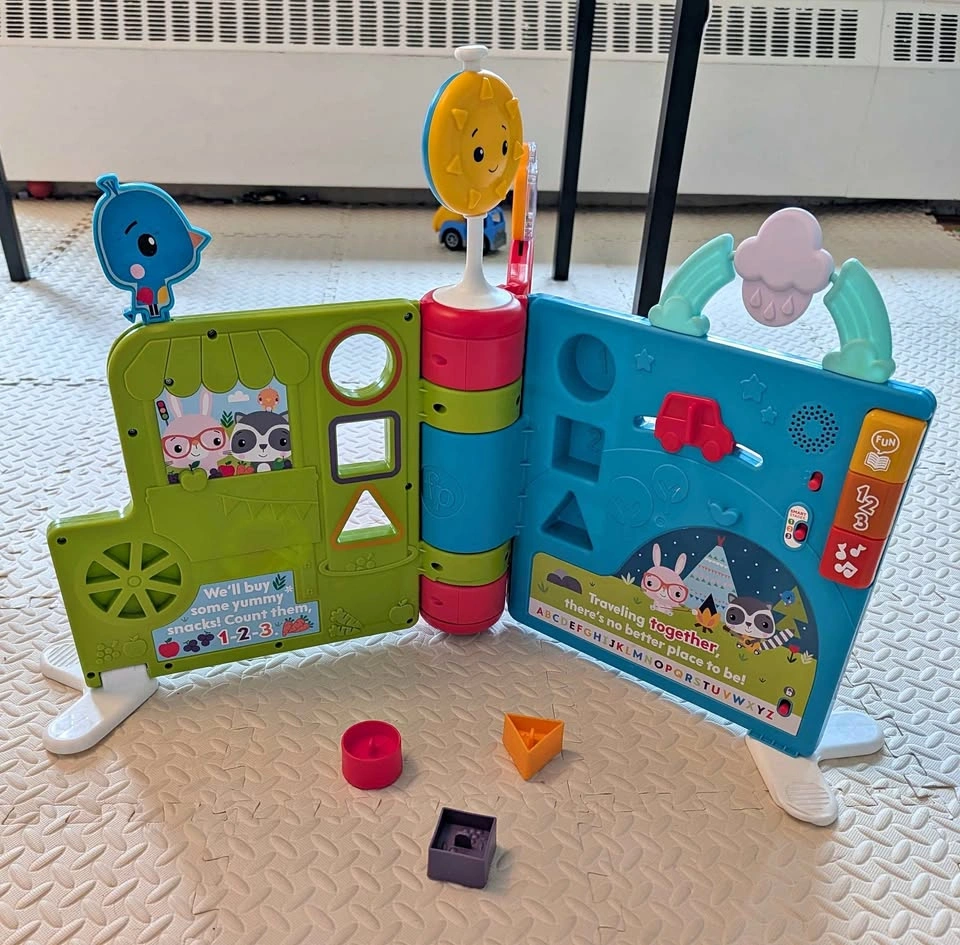 Fisher Price Sit-to-Stand Giant Activity Book