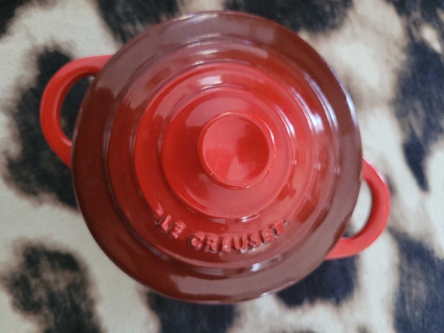 Le Creuset CERISE Crock / Utensils / Cocotte - photo 3