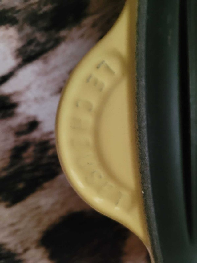 Le Creuset Grill Pan RETIRED COLOUR Soleil Yellow RARE! - photo 4