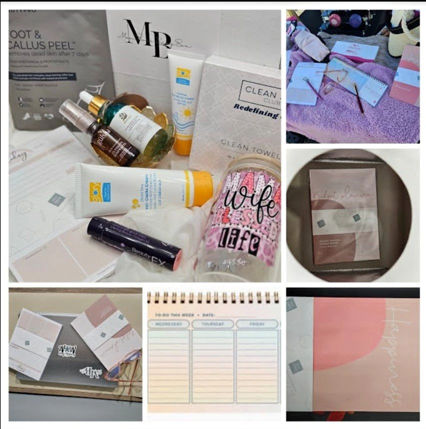 142pc Budget Planner/Happiness Journal/Today Notepad Lot