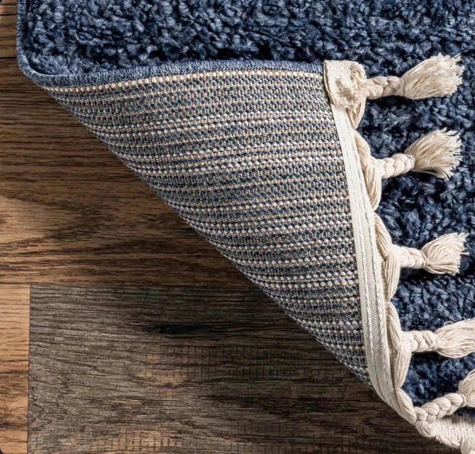 Brand new area rug, blue, 5x8 - photo 5