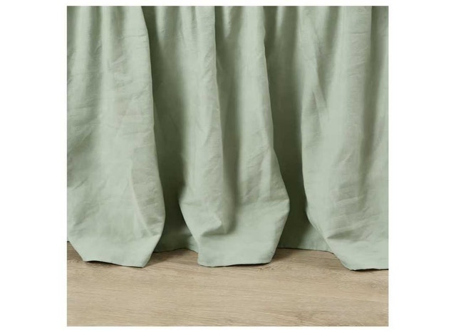 Rimela Sage Green Queen Bed Skirt - photo 3