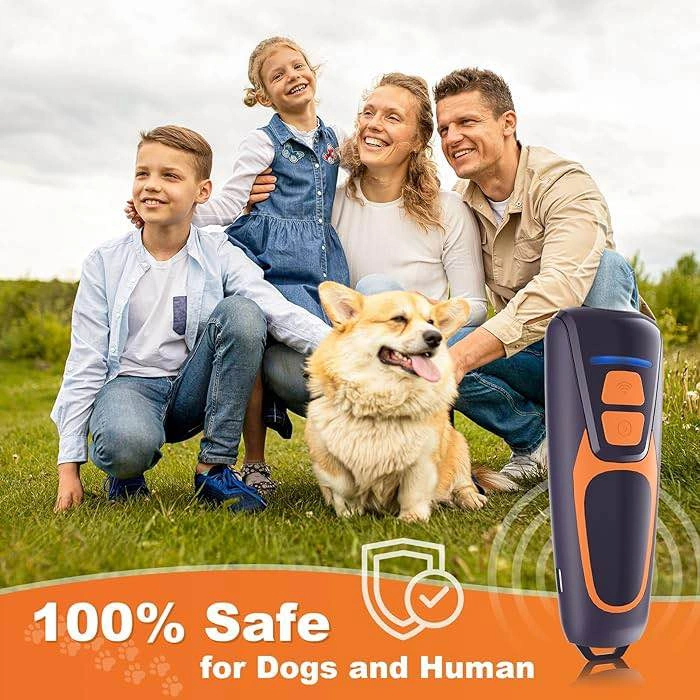 Dog Barking Deterrent Device Portable Ultrasonic Bark Control Re - photo 5