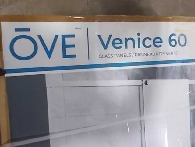 Ove Venice 60" Chrome Sliding Shower Doors - photo 3