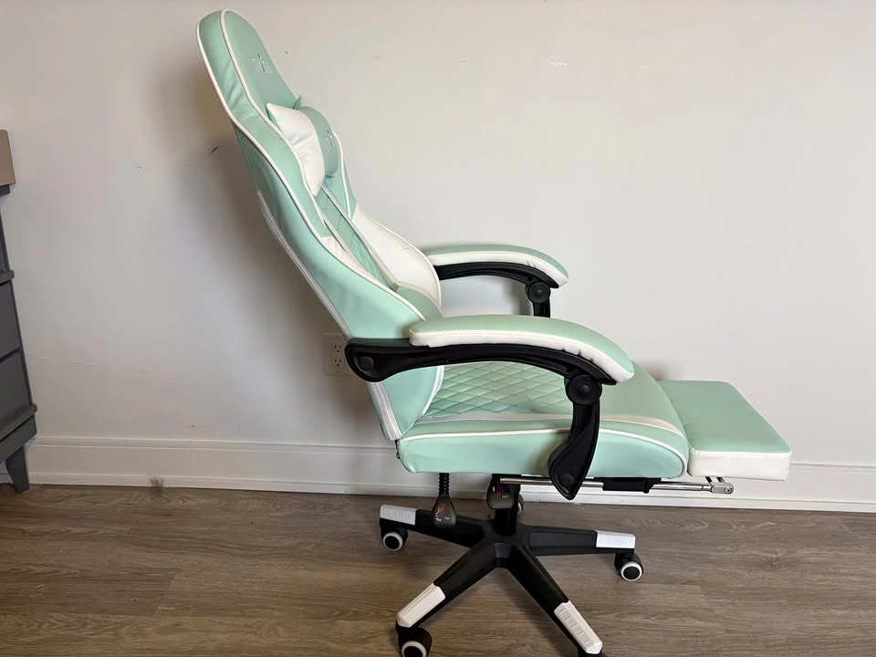 Sukida Gaming Chair - Mint/White