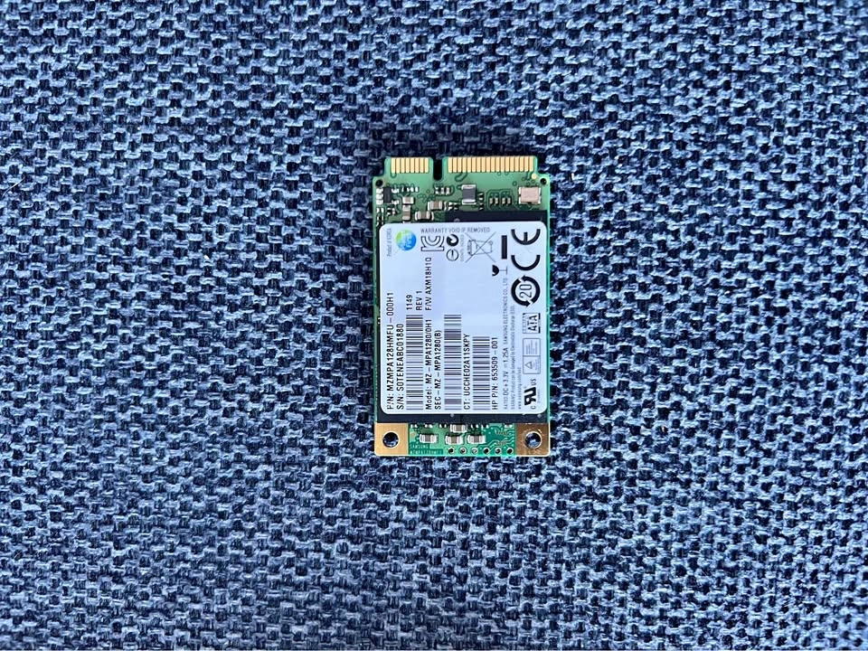128GB Samsung mSata SSD