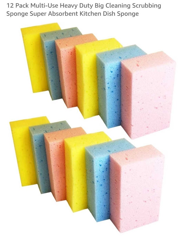 15 pack Heavy Duty Super Absorbent Sponges - photo 4