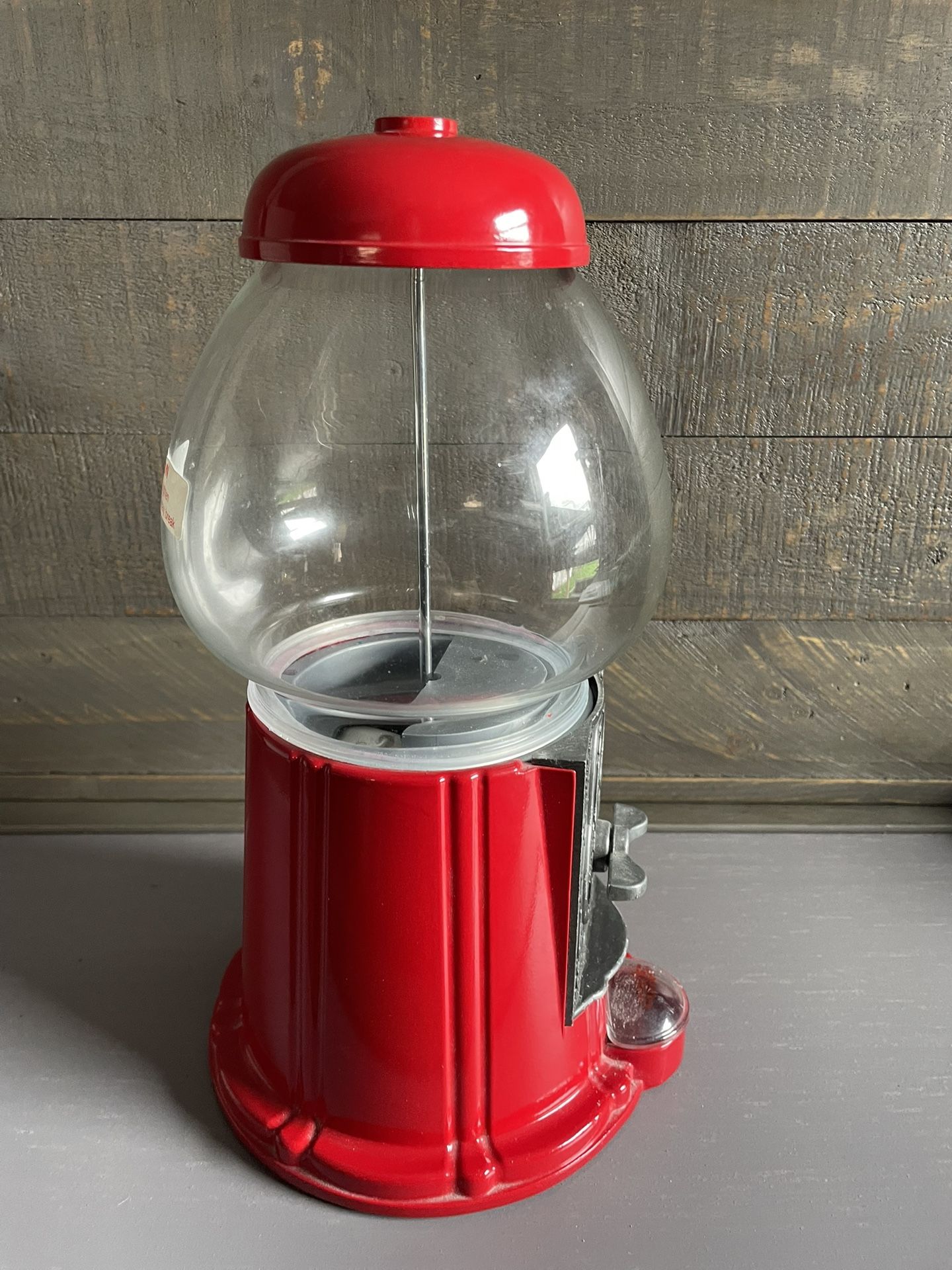 Vintage Carousel Gumball Machine Bank - Red - photo 3