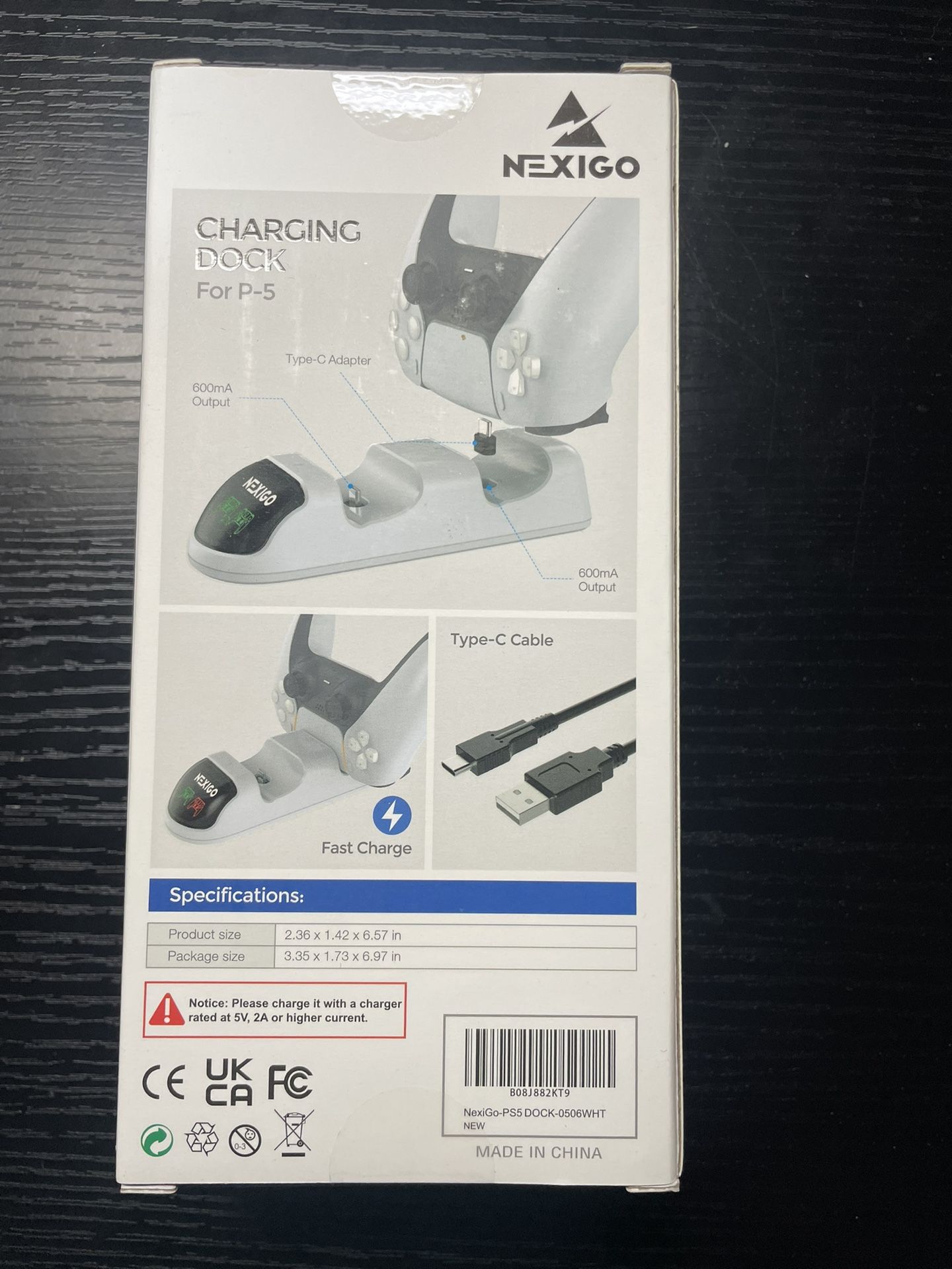 NexiGo PS5 Controller Charger Station - photo 3