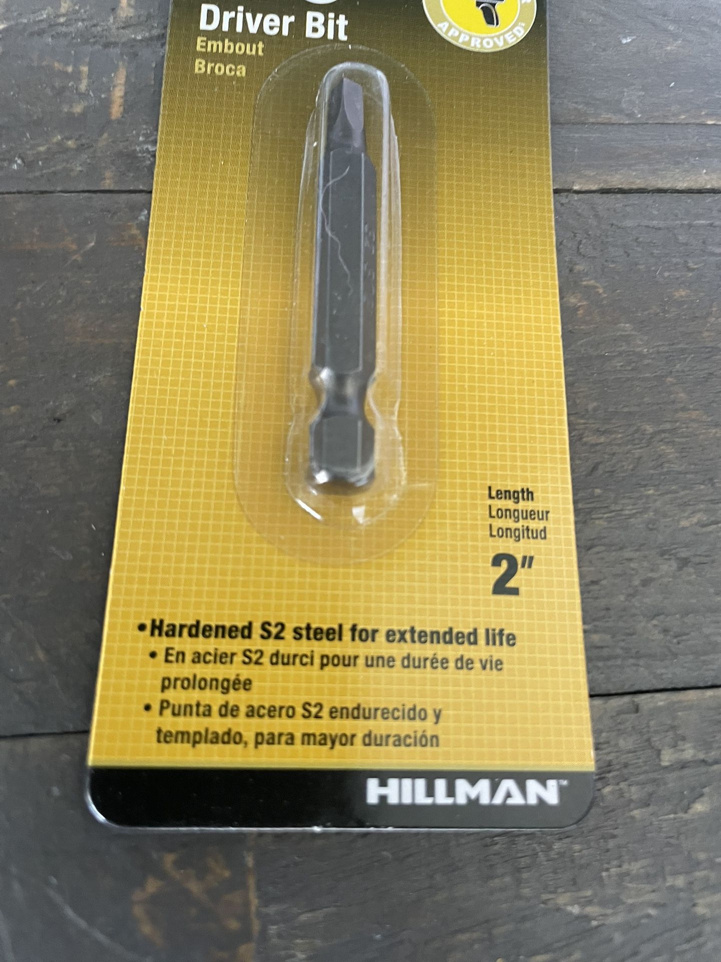 Hillman #2 Driver Bit - Set of 3 - photo 2