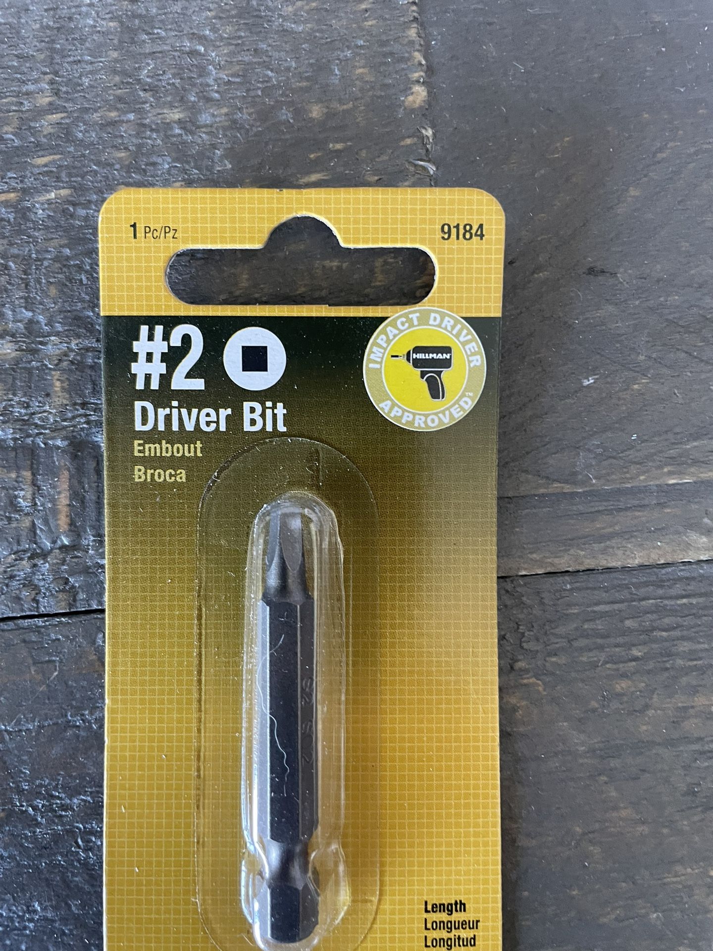 Hillman #2 Driver Bit - Set of 3 - photo 4