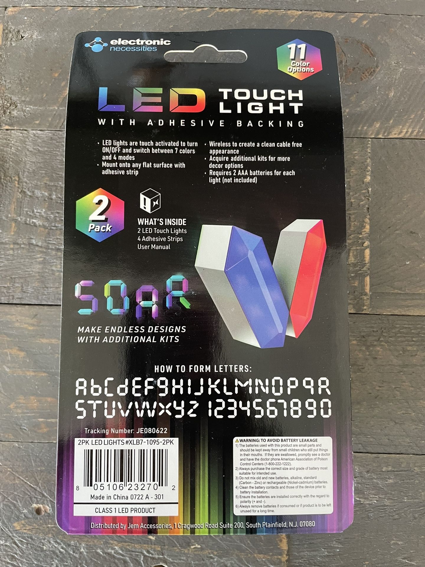 NEW - Electronic Necessities - 2 Pack LED Touchlight - photo 4