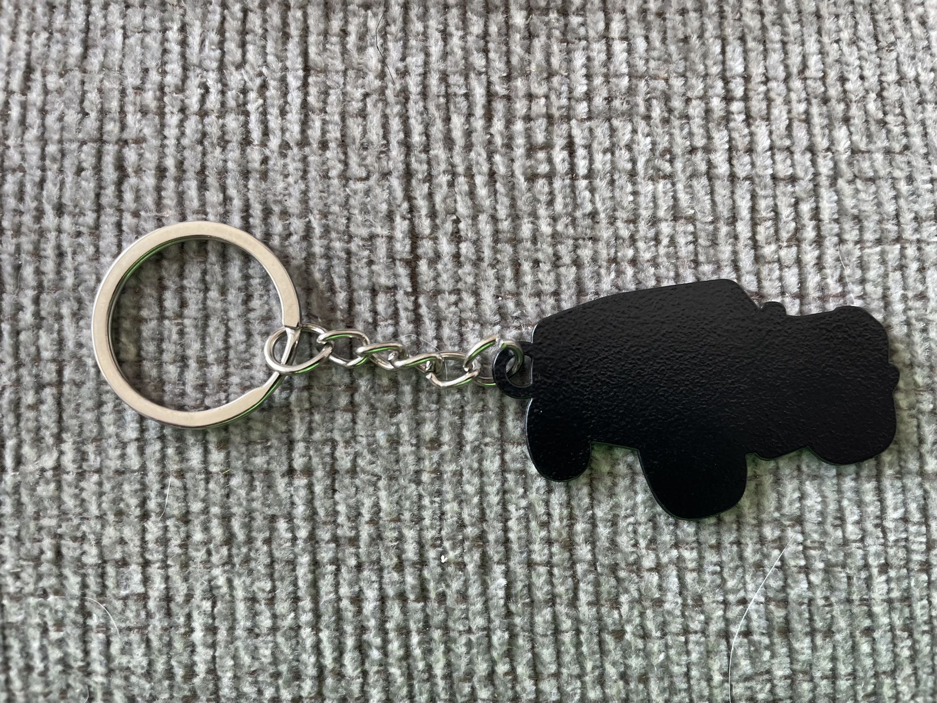 NEW - Metal Keychain For Ford Bronco - Red - photo 2