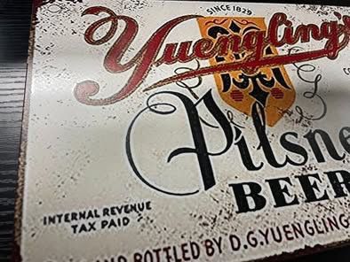 Yuengling’s Pilsner Beer Metal Sign / Plaque - NEW - photo 2
