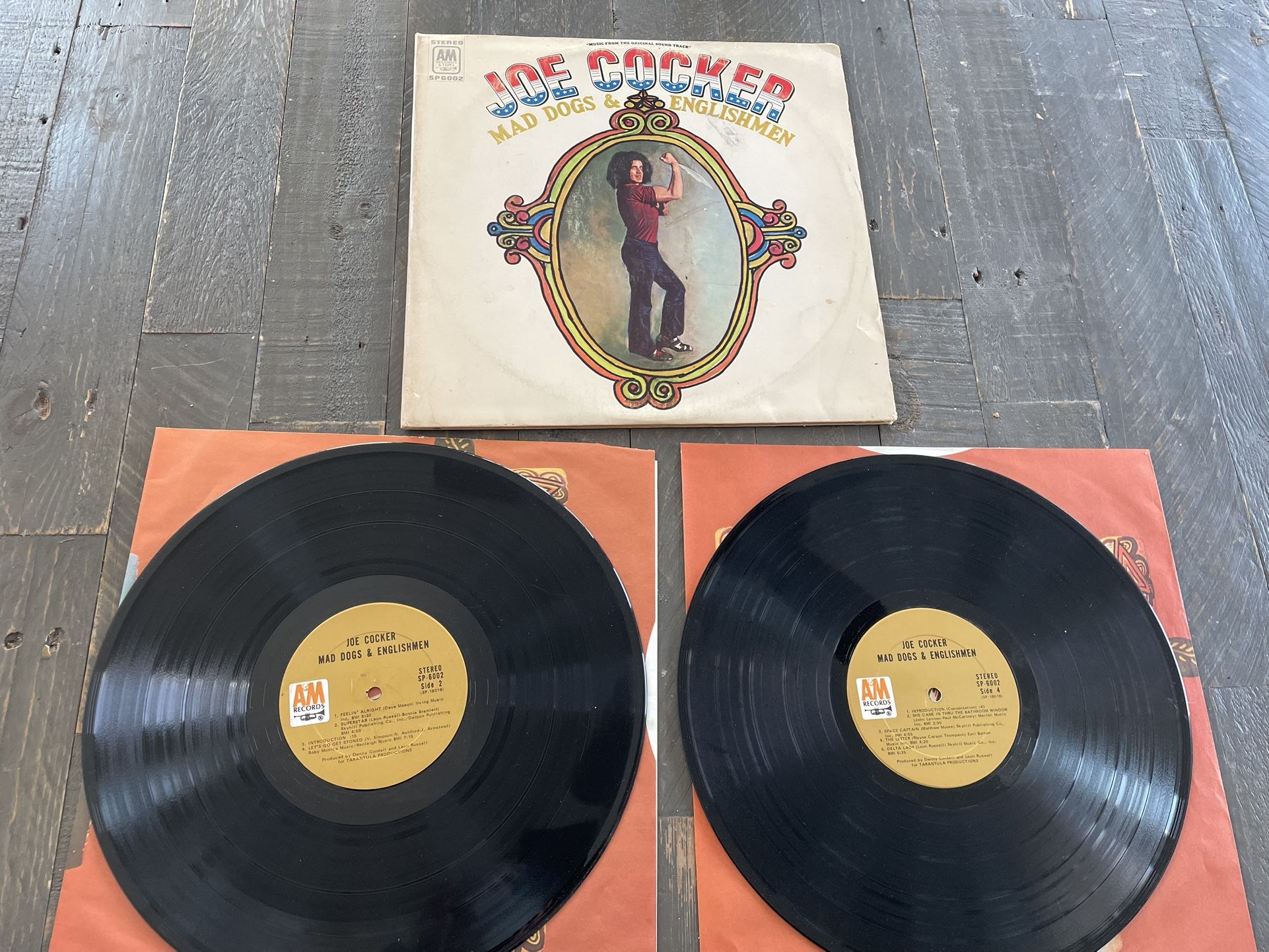 Joe Cocker "Mad Dogs & Englishmen" Double Vinyl LP