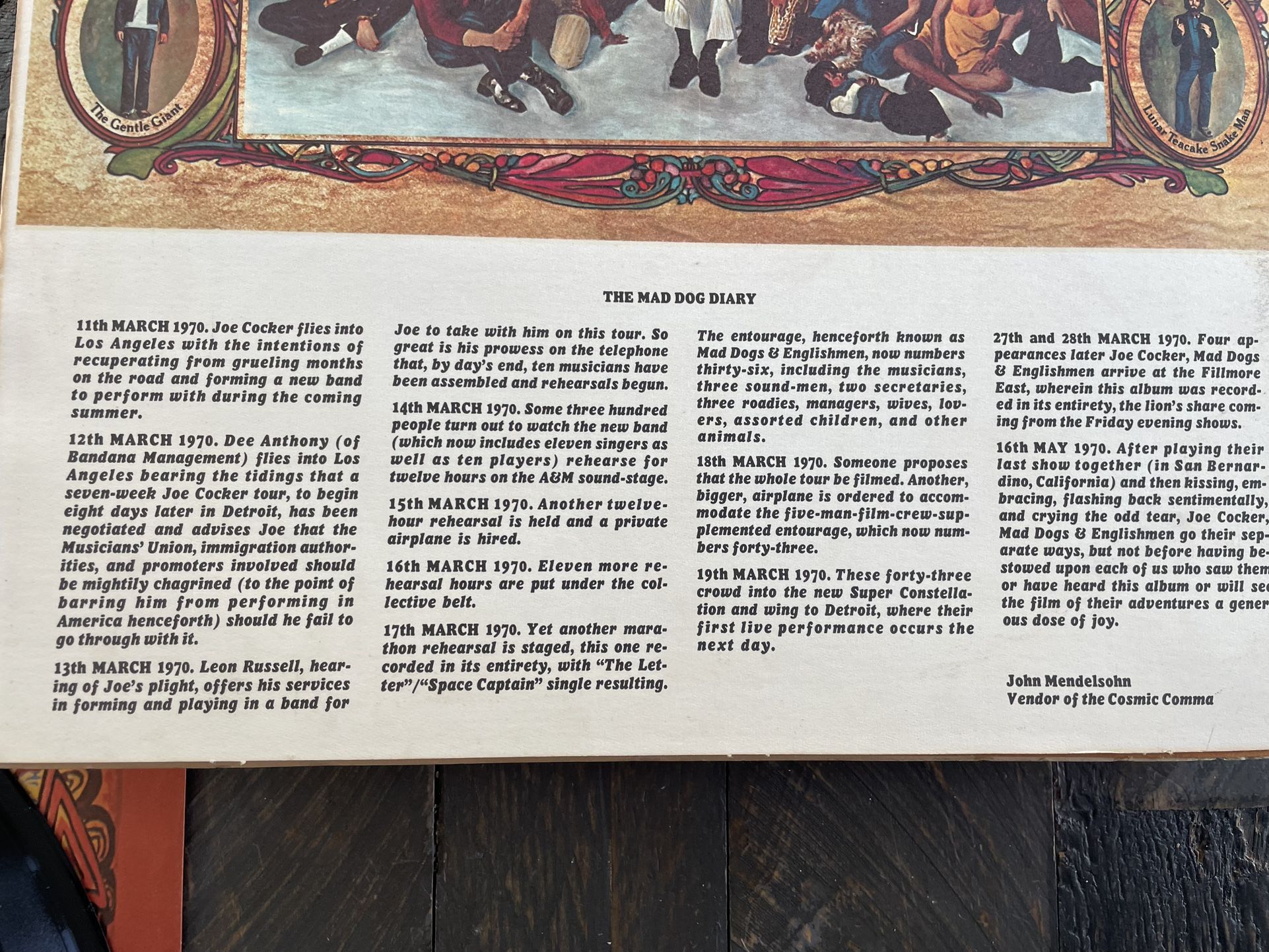 Joe Cocker "Mad Dogs & Englishmen" Double Vinyl LP - photo 5