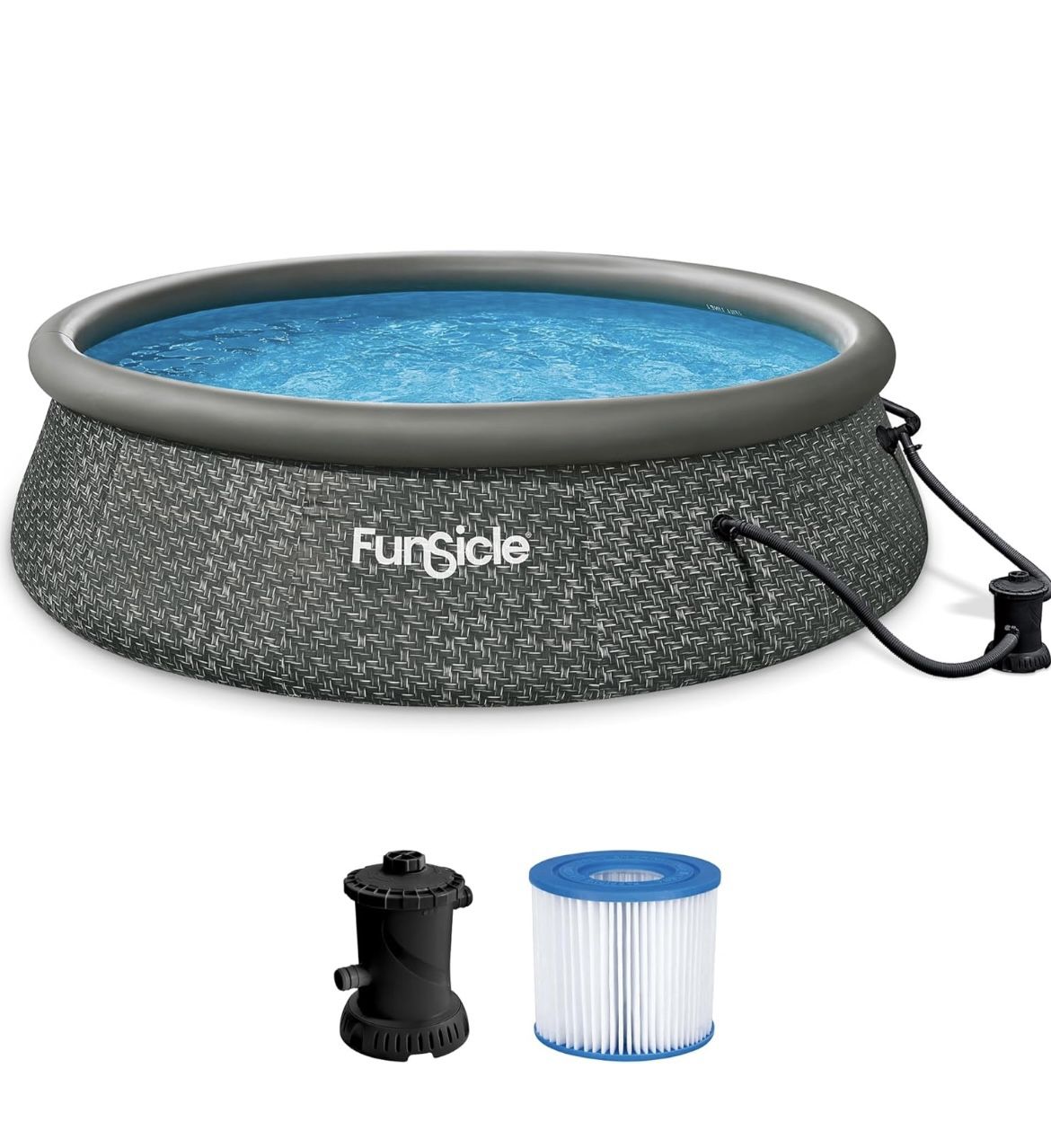 Easy Setup with Top Ring Inflatable - 12 Ft X 36”