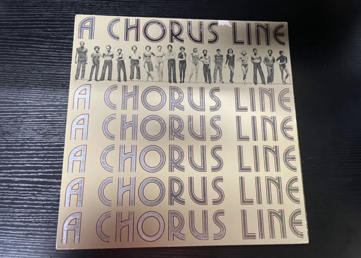 A Chorus Line Collectible Vinyl Record LP - Musical Theater Edit