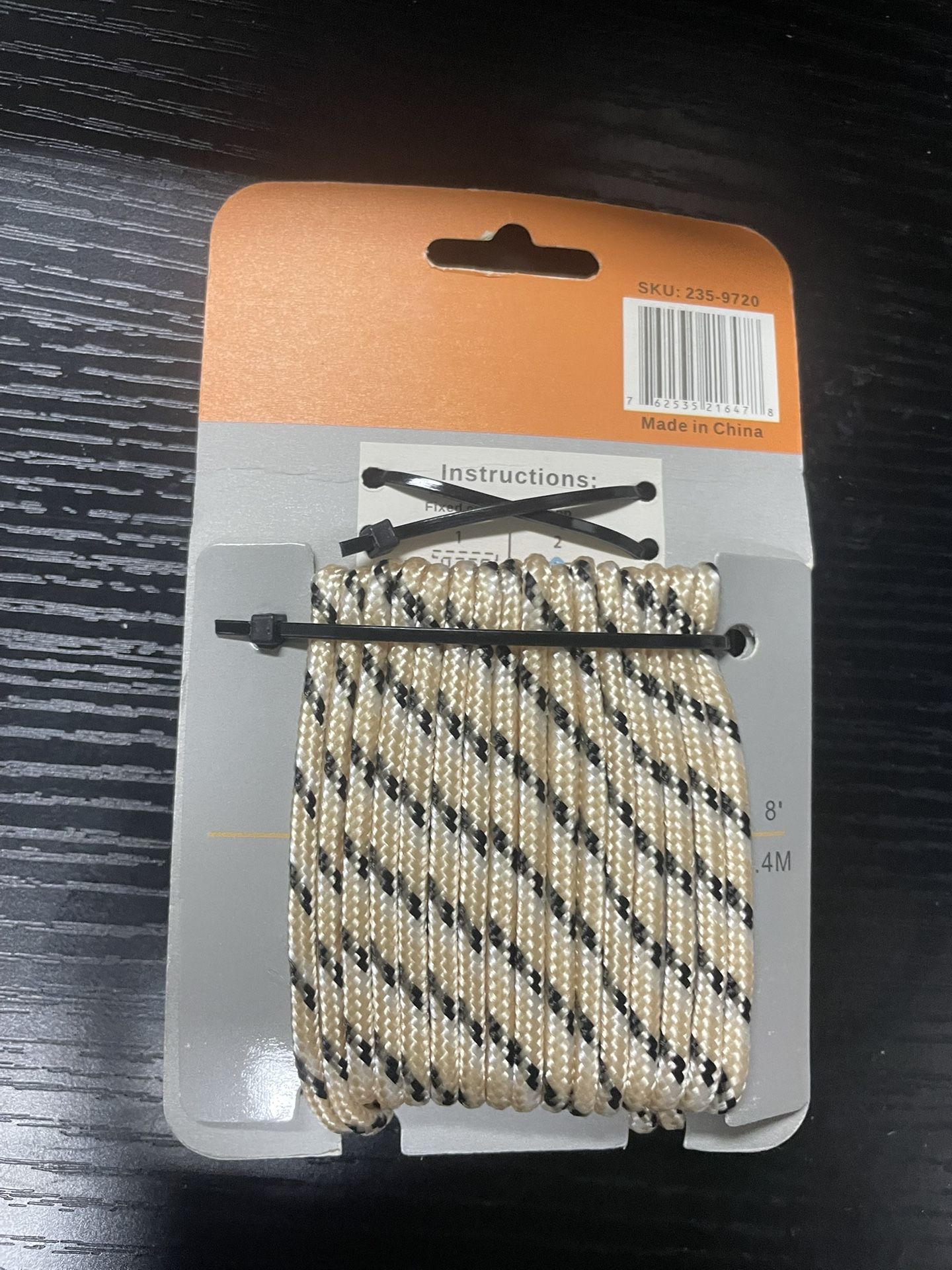 NEW - Cord Tightener 8 Foot Rope TW Tuff Work - photo 5