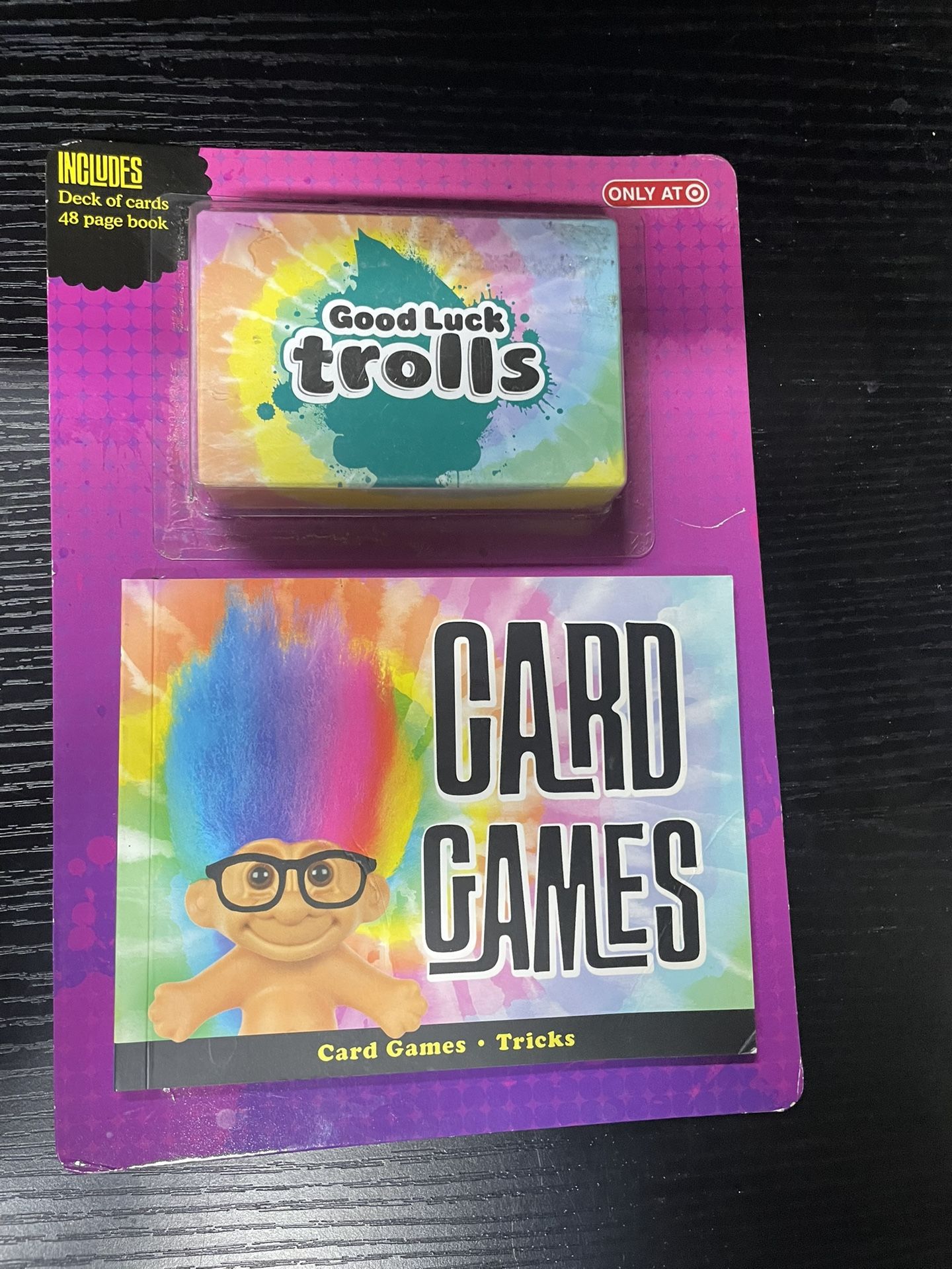 Target Trolls Card Game & Trick Book