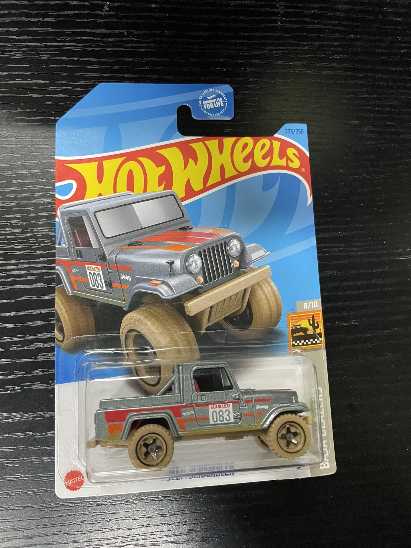 Hot Wheels Jeep Scrambler - Baja Blazers Diecast Car