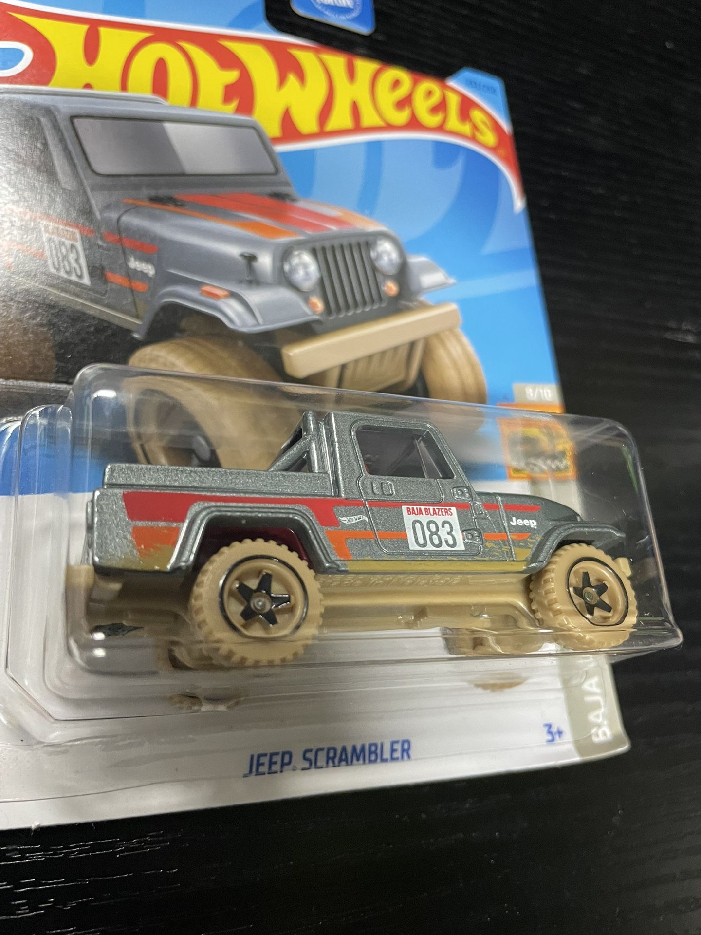 Hot Wheels Jeep Scrambler - Baja Blazers Diecast Car - photo 3