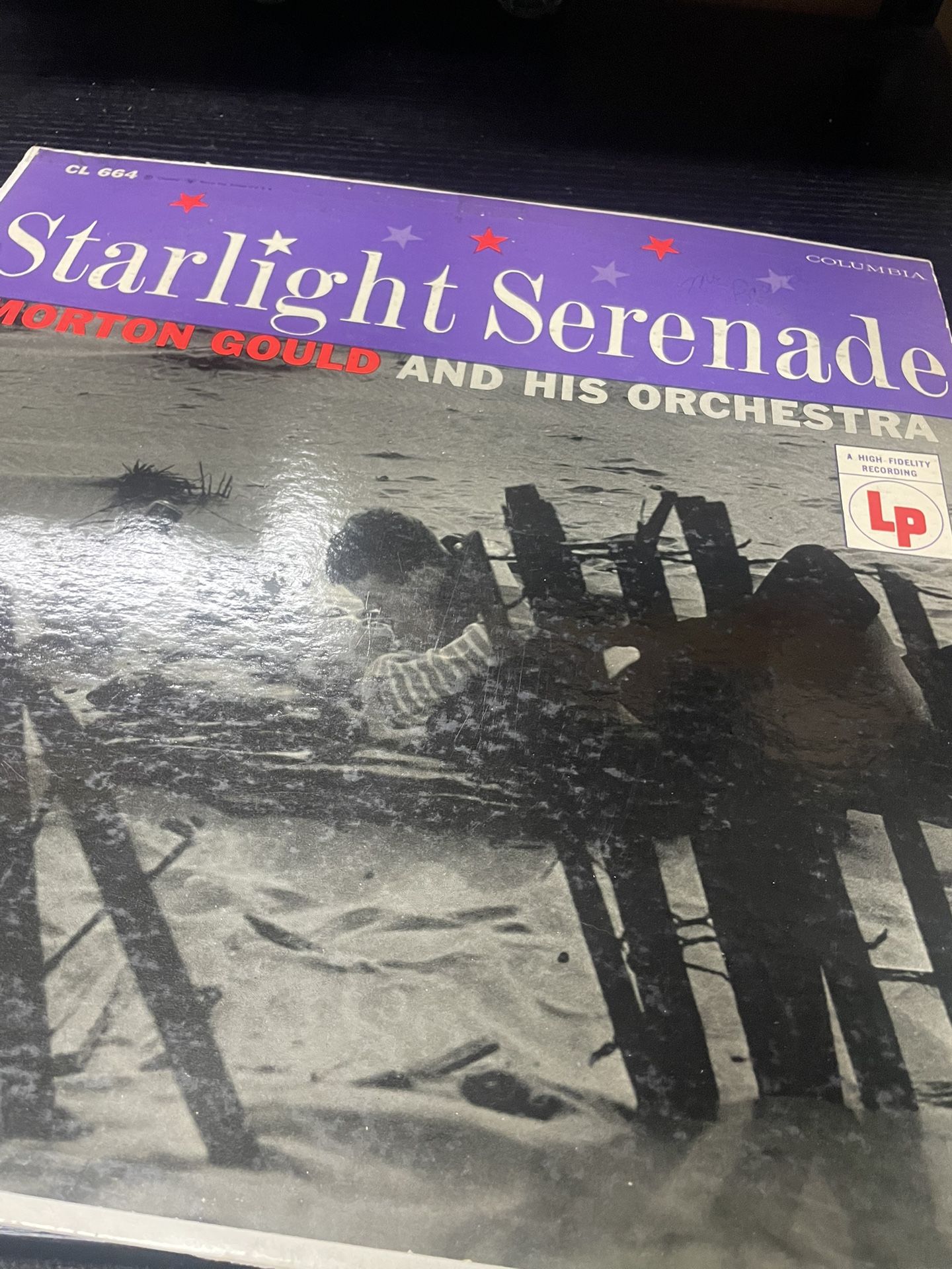 Morton Gould Starlight Serenade Vinyl LP Columbia CL 664 - photo 2
