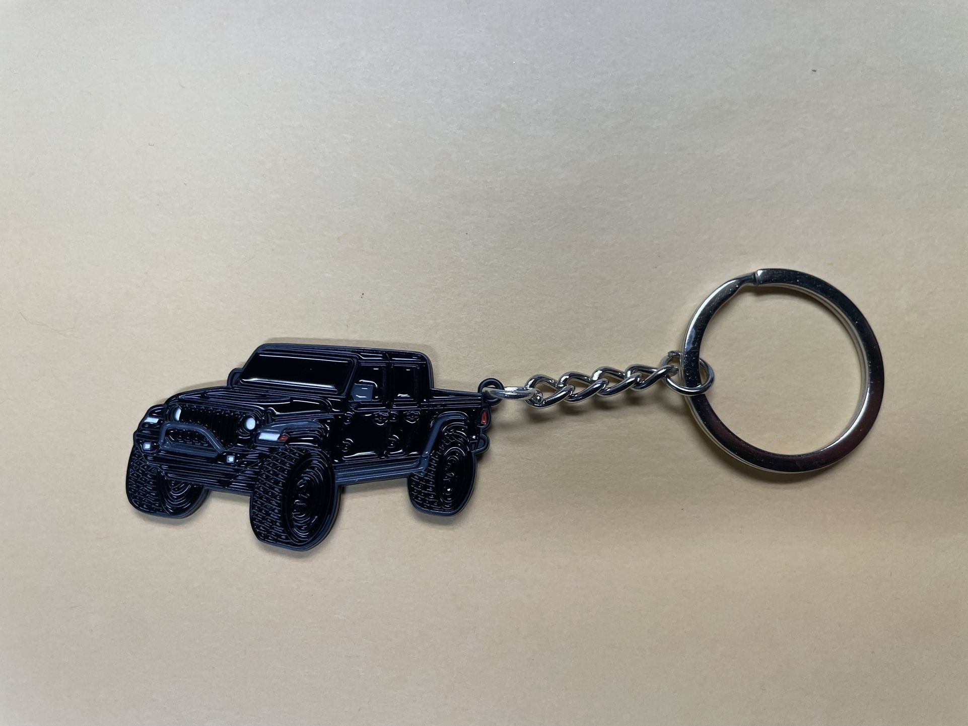 NEW - Metal Keychain For Jeep - Doublesided - Wrangler