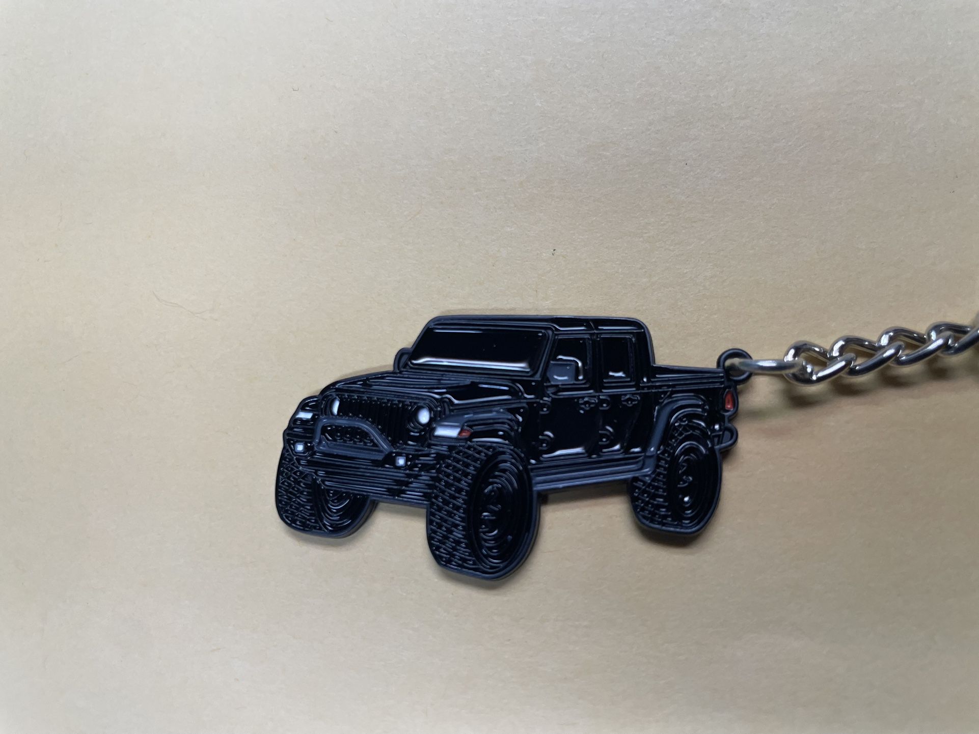 NEW - Metal Keychain For Jeep - Doublesided - Wrangler - photo 2